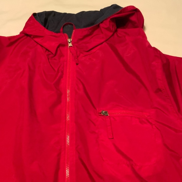 A/E Sport & Co. Red Weather Resistant Nylon, Cotton Lined, Hooded Jacket (XXL) - Picture 2 of 10